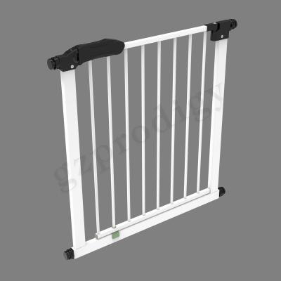 China Height 74cm Multiscene Child Metal Gate , Kitchen Baby Gate For Doorways for sale