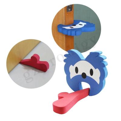 China Baby Home Safety Finger Pinch Door Guard Eva Foam Door Stopper 18mm Thickness for sale