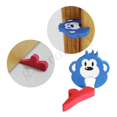 China Hot Selling Nonslip Multiscene Child Proof Door Stopper , Anti Abrasion Cartoon Pinch Guard for sale