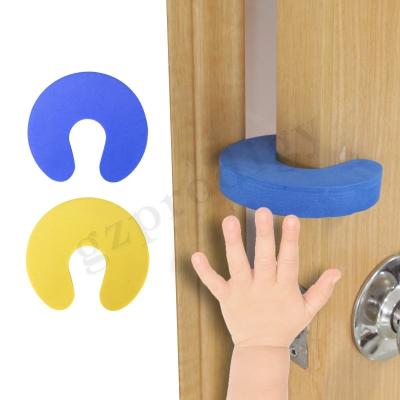 China EVA Nontoxic Prevent Door Shut Up Child Safety Door Stopper For Finger Protection for sale