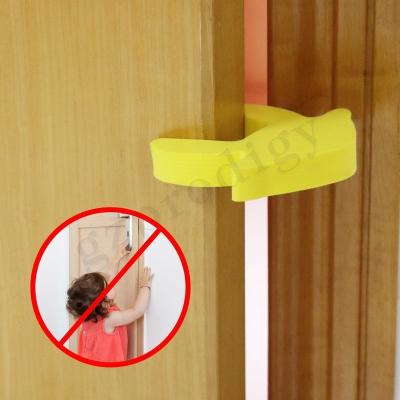China Tapón inodoro antiusura de la puerta de la prueba del niño, guardias antideslizantes del finger de la puerta de la espuma en venta
