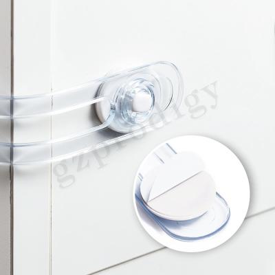 China REACH Transparent Baby Safety Lock Multifunctional For Cabinet Door for sale