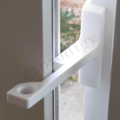 China Nontoxic Sturdy Window Safety Locks , ABS Child Safety Window Locks No Screws for sale