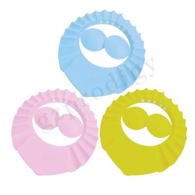 China Adjustable Shampoo Baby Shower Caps Multifunctional EVA Material for sale