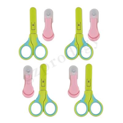 China Baby Nail Kit Baby Manicure Kit And Baby Nail Scissor Pack With Safety Spyhole For Newborn for sale
