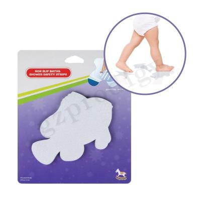 China Clear Cartoon Shaped Other Baby Products Non Slip Bathroom Floor Sticker for sale