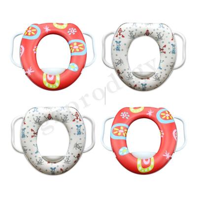 China Almofada de assento de vaso sanitário oval para crianças de ajuste universal à venda