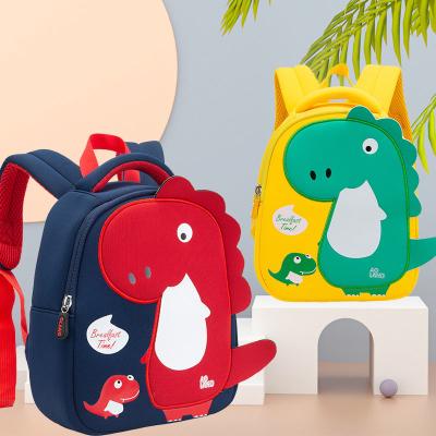 China 3d Dinosaur Waterproof Kids Backpack Cartoon Children School Bags OEM for sale