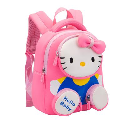China Los niños animales de los niños del OEM 3D Cat Children Backpacks Kindergarten Schoolbag hacen excursionismo en venta