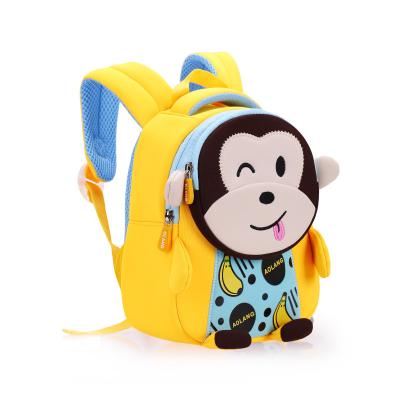 China 3D Rocket Waterproof Kids Backpack Cartoon Girls Astronauts School Bags Anti Lost for sale