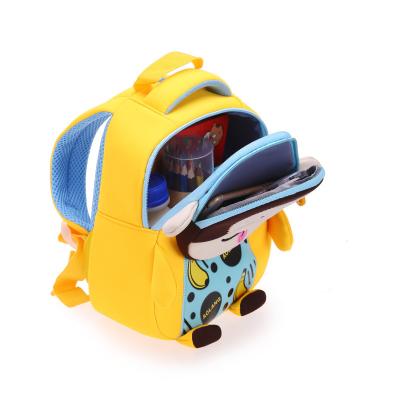 China BSCI 3D Rabbit Waterproof Kids Backpack for Toddler Kindergarten Children à venda