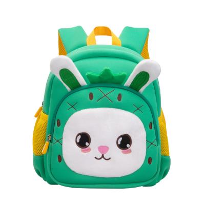 China Rabbit Waterproof Kids Backpack FCS 3D Toddler Kindergarten Children Schoolbag for sale