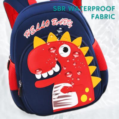 China Toddler 3D Dinosaur Kindergarten Cute Cartoon Backpack For Boys Girls Te koop