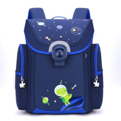 China Multi Pockets Waterproof Student Backpack Cartoon Kids School Bags 1000g for sale