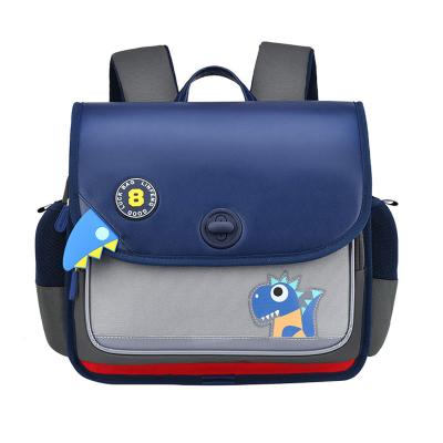 China Horizontal Leather School Backpacks Orthopedic Dinosaur Backpack For Toddlers for sale