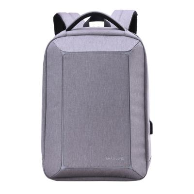 China Laptop USB Charging Travel Bag 15.6Inch Waterproof Anti Thief Back Pack for sale