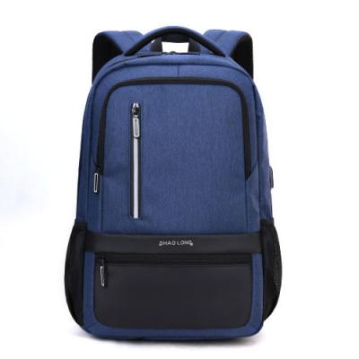 China External USB Charging Backpack Men Laptop Waterproof Nylon School Bags for sale