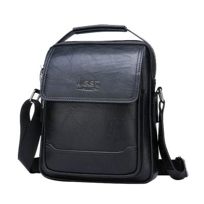 China OEM Shoulder Messenger Bag Polyester JeepBuluo Leather Casual Bag for sale