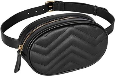 China Crossbody Fashion Fanny Pack PU Leather Waterproof Belt Bag for sale