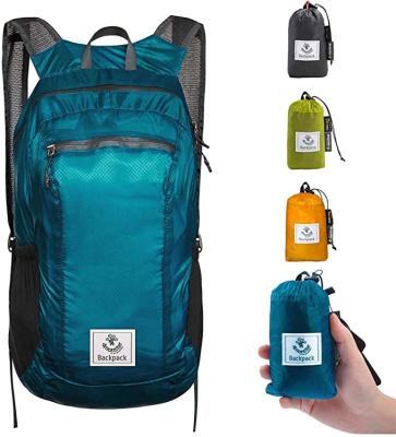 China Hiking Daypack Lightweight Packable Backpack Water Resistant 70L Oxford Material for sale