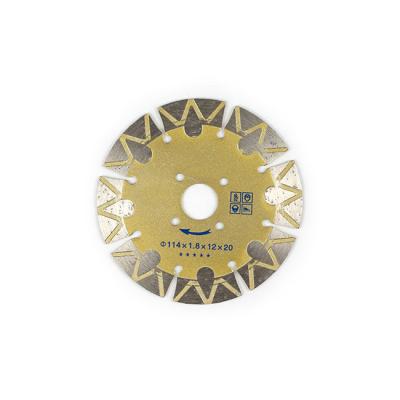 China Disco do corte de Diamond Circular Saw Blade Granite do ouro à venda