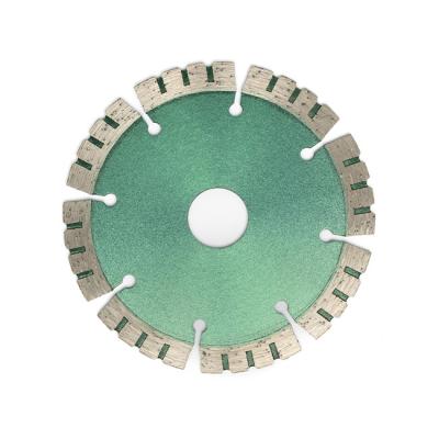 China Hot Pressed Teeth Diamond Stone Circular Saw Blade For Cutting Marble for sale