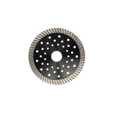 China 100mm 4 Inch Corrugated Stone Circular Saw Blade For Cutting Marble for sale