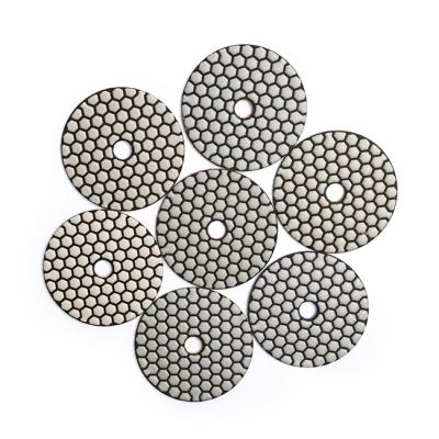 China 3Inch Marble Diamond Polishing Discs Dry Polishing Pad For Marble Floor for sale