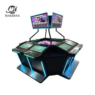 China Electronic Arcade Game Table Acrylic Metal Material 8 Players 110V/220V for sale