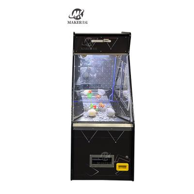 China New Design Single Player Coin Pusher Machine Tempering Glass Arcade Coin Pusher Machine For Playing for sale