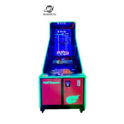 China Hot Hoops Basketball Game Machine Simulator Street Basketball Arcade Electronic Shooting Game for sale