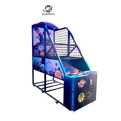 Китай Indoor Amusement Park Street Basketball Shooting Machine Arcade Game Machine 200w продается