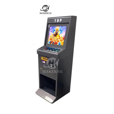 China SGS Practical Cabinet Slot Machine , 19 Inch Metal Coin Pusher Cabinet for sale