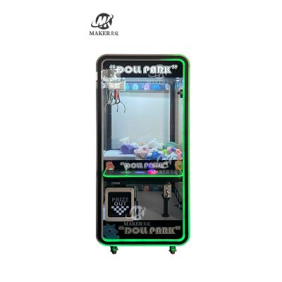 China Big Fun Stuffed Plush Toys Crane Claw Machine Arcade Gift Prize Vending Catch Toy Machine for sale