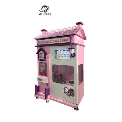 China Customize Highly Interactive Floss Cotton Candy Vending Machine With LCD Screen à venda