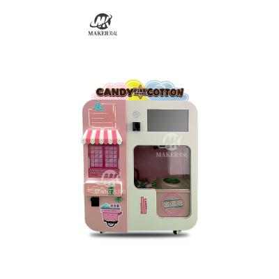 중국 Fairy Commercial Floss Cotton Candy Vending Machine Full Automatic 3000W 판매용