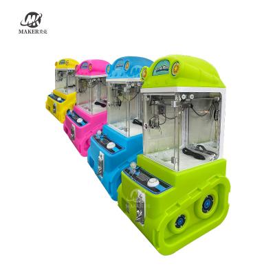 Chine Jeux de pièces d'amusement mini jouets en peluche mini machine à griffes pour centre commercial à vendre