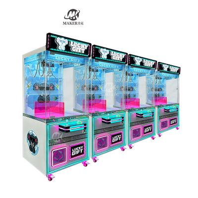 China Amusement Park Claw Machine Ouders-kind Vier Spelers Crane Pop Park Claw Machine Te koop