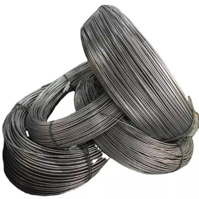 China 4mm Cold Drawn Low Carbon Steel Wire Coils Black Q195 Mild Steel Wire Nails for sale