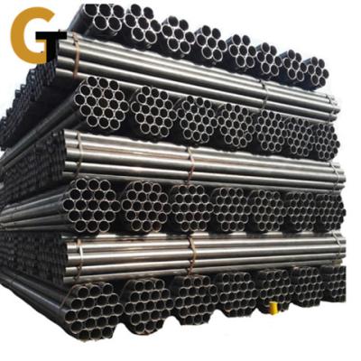 China Hollow Carbon Steel Pipe Tube Cs Erw Pipe 80 X 40 60 X 40 50x75 Ms Round Tube for sale