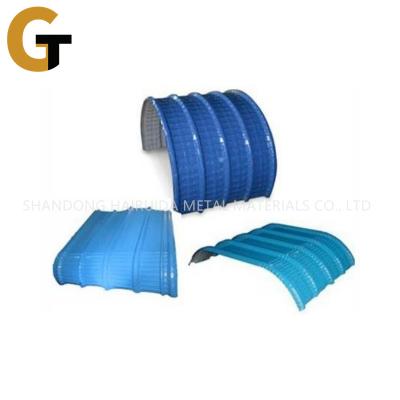 China 18 - 25mm Wave Height Corrugated Iron Roofing Sheet For Standard Export Packing In RAL Color for sale