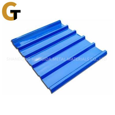 China Embalaje estándar para exportación de chapa corrugada prepintada con material de acero en venta