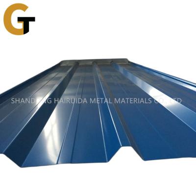 Chine Résistance aux chocs ≥27J Plaque de toiture en fer ondulé avec revêtement en zinc 30-275 g/m2 d'acier à vendre
