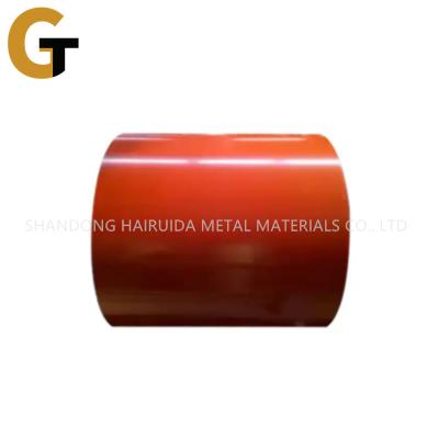 Chine 16-30% d'allongement de la bobine en acier galvanisé revêtu de couleur avec 508 mm / 610 mm de bobine ID à vendre