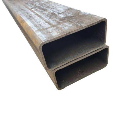 China Black Hollow Section Rectangular Pipe Carbon Welded Square Steel Tube for sale