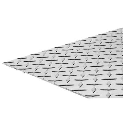 China 1500mm  Diamond Aluminum Checker Plate Sheet For Stairs for sale