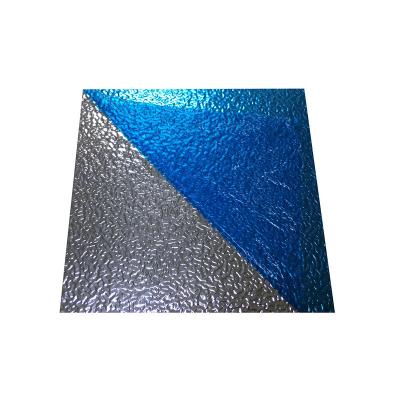 China 1050 6061 Embossed Aluminum Sheet High Reflective Stucco Aluminum Plate for sale