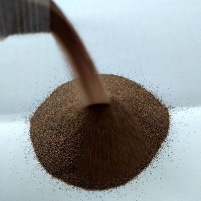 China CNC waterjet cutting sand Abrasive Garnet sand 80 mesh gritz Washed and filtered garnet mesh 80 for sale