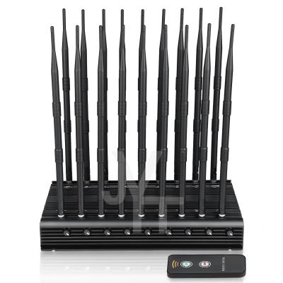 China World First 18 antennas all-in-one  5.2G 5.8G all frequencies Signal jammer With Remote Control for sale