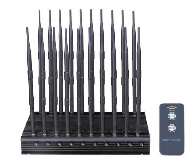 Chine World First 20 antennas all-in-one 5G mobile phone including 3.5G 3.7G all frequencies Signal jammer With Remote Control à vendre
